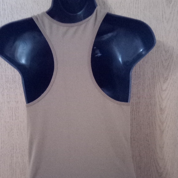 Fit in spandex one piece short jumpsuit in brown S/M - Picture 7 of 9